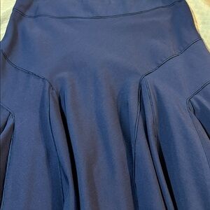 Odille Navy A-Line Skirt